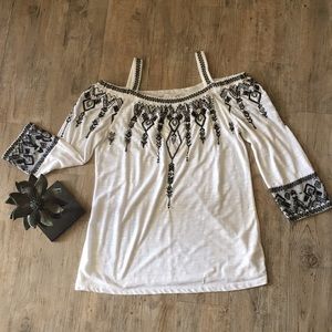 INC off the shoulder blouse.